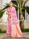 Gulabi Cotton By Bunawat Cottan Silk With Meenakari Saree Exporters In India
